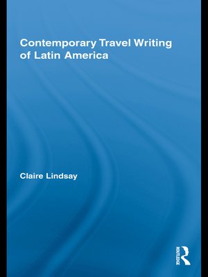 cover image of Contemporary Travel Writing of Latin America